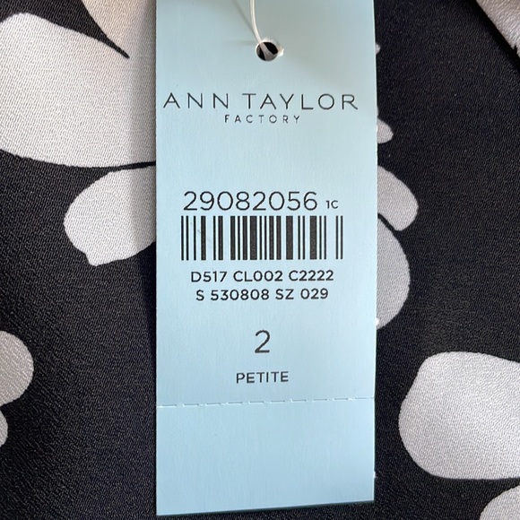 Ann Taylor Factory floral dress, NWT, 2P - Picture 6 of 7
